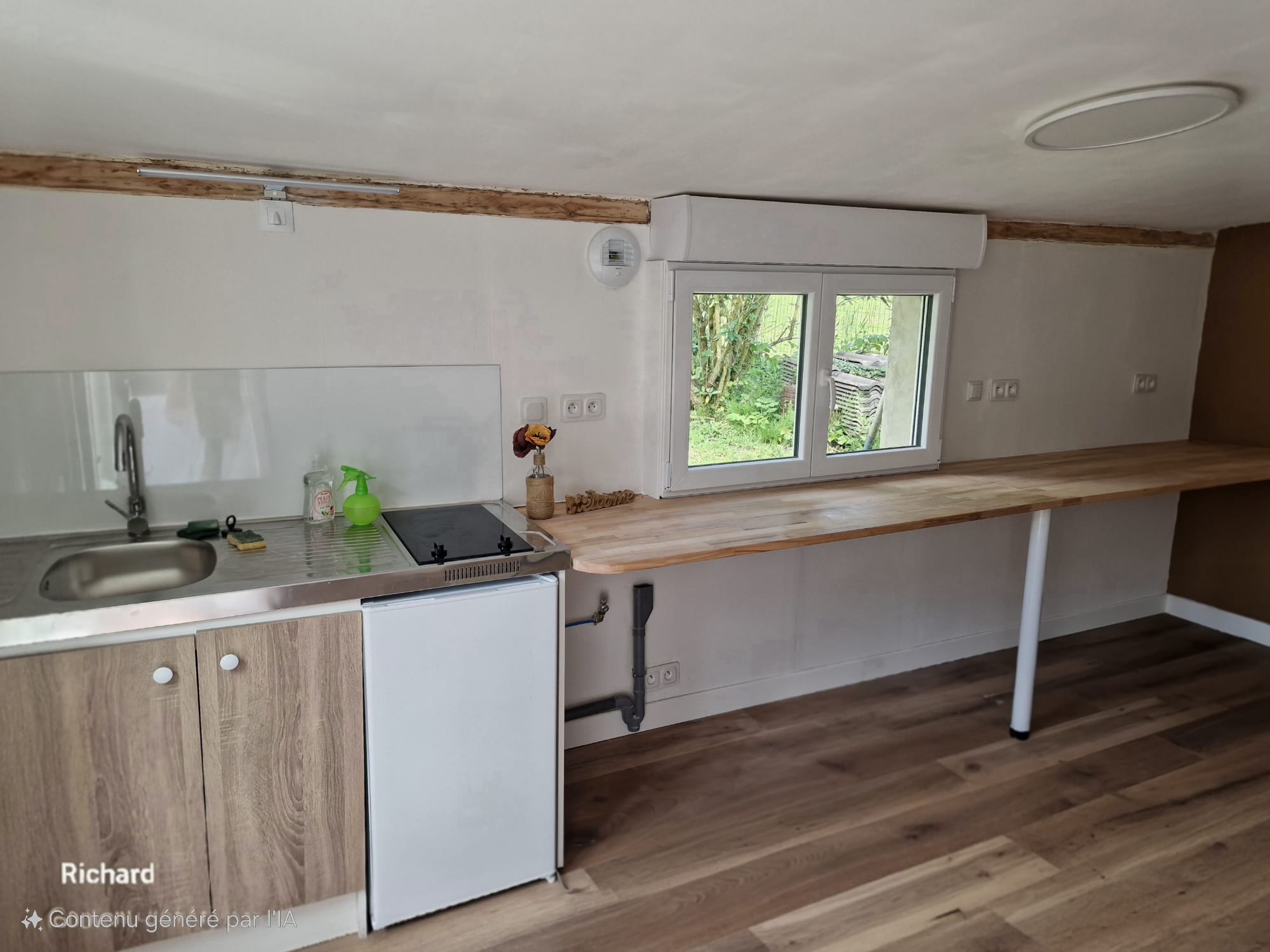 Kitchenette après