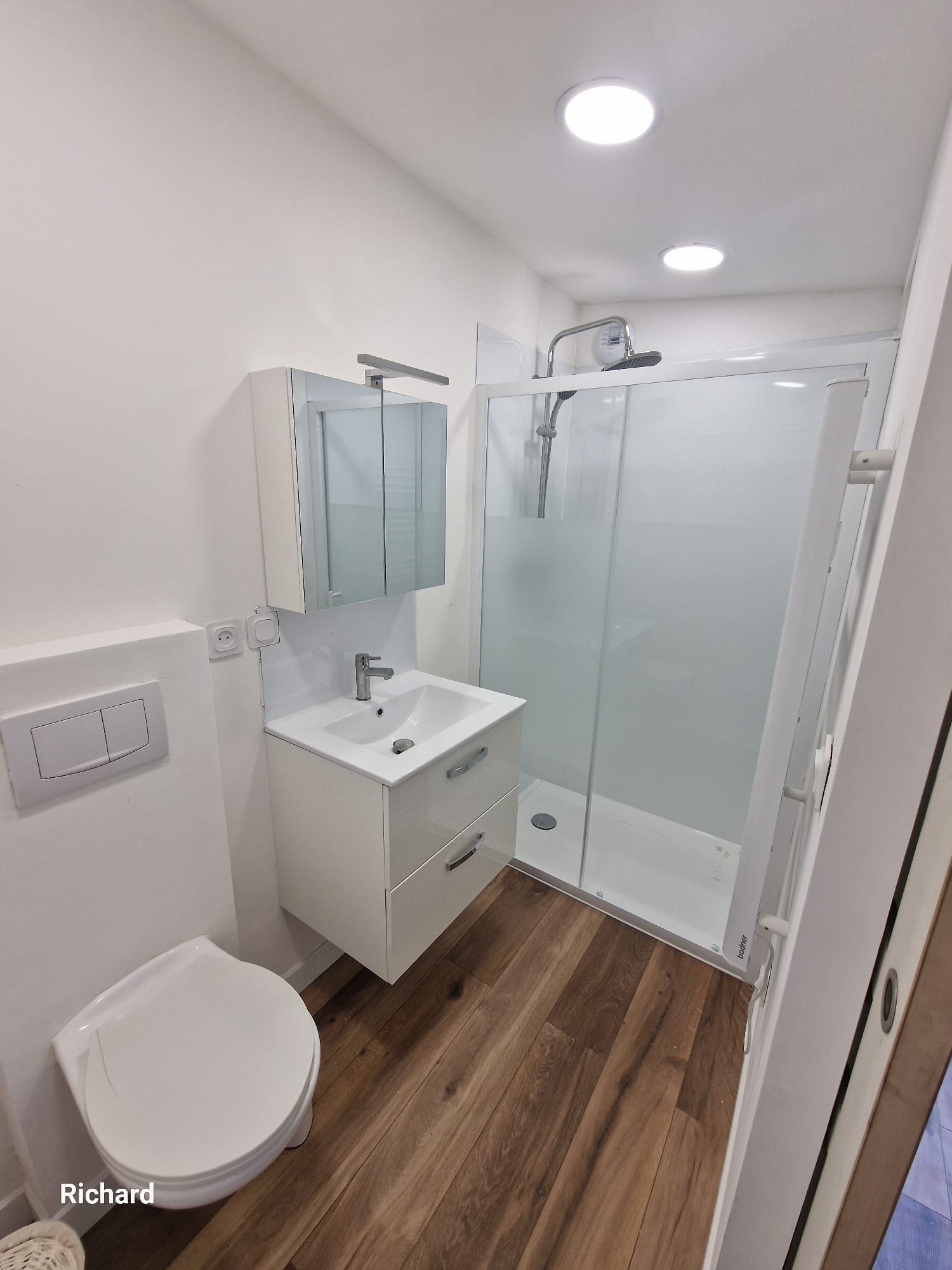 Salle de bain rénovée